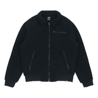 جاكيت تزلج Nike SB Sherpa كاجوال بتصميم سحاب وصدرية باللون الأسود DM0873-010