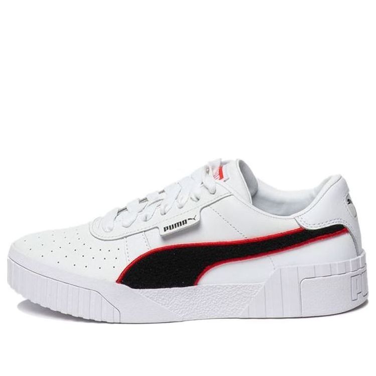 (WMNS) أحذية PUMA للتزلج "أبيض وأحمر" 370717-02