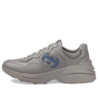 Gucci Rhyton Leather Sneakers 'Grey Blue' 757857-UPG70-1248