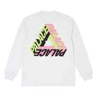 Palace P-3D Longsleeve 'White' P25LS017