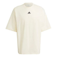 adidas Tee M Sports Stylish Casual Round Neck Short Sleeve White H54034