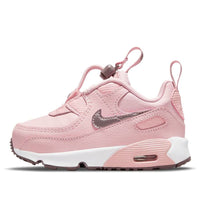 (TD) حذاء جري Nike Air Max 90 Toggle منخفض الرقبة باللون الوردي CV0065-600