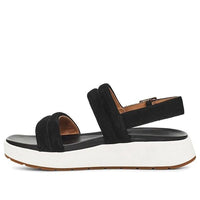 (WMNS) صندل UGG Lynnden الرياضي المفتوح من الأمام للأنشطة الخارجية، أسود، 1111071-BLK