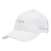 قبعة بيسبول بيضاء كاجوال بشعار FILA للرجال F13M118201F