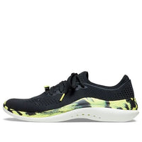 حذاء Crocs LiteRide 360 ​​Marbled Pacer "أسود وأخضر" 207633-02K