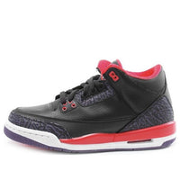 (GS) حذاء Air Jordan 3 Retro 'Crimson' 398614-005