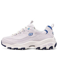 (WMNS) Skechers D'lites 1.0 Sneakers 'Purple White Blue' 896262-LAV