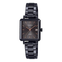 CASIO Quartz Waterproof Sapphire Crystal SHEEN Black Analog SHE-4537BD-1AUPRD