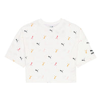(WMNS) CLASSICS GRAPHICS AOP BOYFRIEND Tee 533152-02