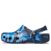 Crocs Classic Printed Camo Clogs 'Blue Navy' 206454-4HQ