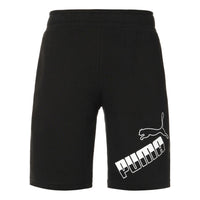 شورت PUMA Amplified Big Logo "أسود وأبيض" 588675-01