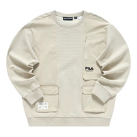 FILA FUSION Collection Change The Game Logo Sweatshirt 'Beige' T11M311213F-BG