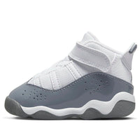 (TD) Air Jordan 6 Rings 'White Cool Grey' 323420-121