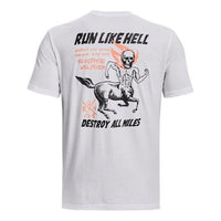 تيشيرت "Under Armour Run Like Hell" أبيض 1376972-100