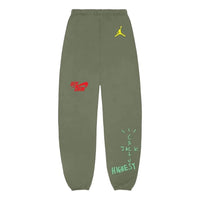 Travis Scott Cactus Jack x Jordan Highest Sweatpant 'Olive' TC-302