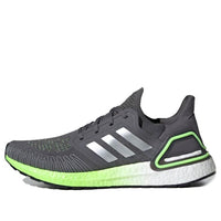 adidas Ultra Boost 20 'Grey Five Silver Metallic Signal Green FV8317