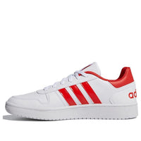 حذاء adidas Hoops 2.0 "أبيض وأحمر" EE6501