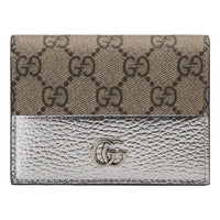 (WMNS) محفظة بطاقات Gucci GG Marmont "فضية" 658610-AAC1H-8161