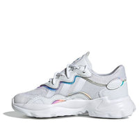 (PS) حذاء adidas Ozweego 'Cloud White Sky Tint' EF6317