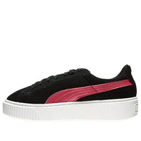 حذاء PUMA Suede Platform Snake 'Black Pink' 363906-01