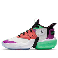 حذاء Air Jordan React Elevation PF "White Hyper Violet" CK6617-101