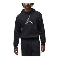 هودي صوف من Air Jordan باللون الأسود والأبيض FD7545-010