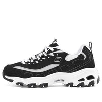 (WMNS) Skechers Dlites 1.0 'أسود أبيض' 896121-BKW