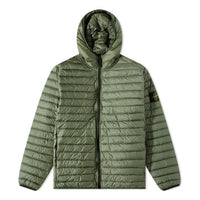 STONE ISLAND Lightweight Hooded Down Jacket 'Green' 771540324-V0058