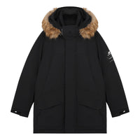 New Balance Warm Hooded Down Jacket 'Black' 5PB42201-BK