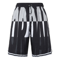 شورت رياضي فضفاض قابل للتنفس من Air Jordan Colorblock أسود ورمادي CJ4075-100