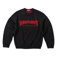 سترة Supreme x Thrasher "أسود وأحمر" SUP-FW21-201