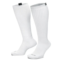 Nike Eevryday Plus Comfortable mid-calf sports socks 'White' FN7406-100