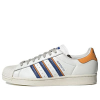 adidas Superstar 'White Orange Rush Snakeskin' FZ6476