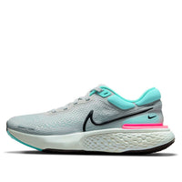 حذاء Nike ZoomX Invincible Run Flyknit باللون الرمادي الضبابي الديناميكي الفيروزي CT2228-003