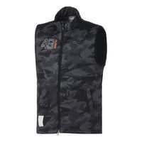 سترة PUMA Golf PGW Monster Stretch Down Full Zip "أسود" 539381-02