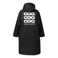 COMME des GARCONS معطف بوا مبطن "أسود" SZ-C002-051-1