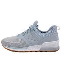 (WMNS) حذاء رياضي كاجوال من نيو بالانس NB 574 سبورت "رمادي" WS574WB