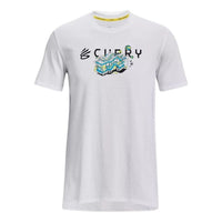 Under Armour x Curry Trolly Heavyweight T-Shirt 'White' 1376273-100