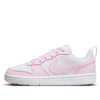 (GS) Nike Court Borough Low Recraft 'White Pink Foam' DV5456-105