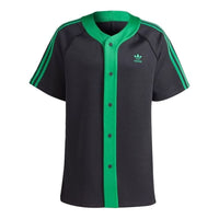 adidas Adicolor Classics+ Short Sleeve Shirts (Gender Neutral) 'Black Green' II5782