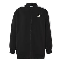 (WMNS) جاكيت PUMA Classics Bomber مطبوع عليه شعار أسود 530275-01