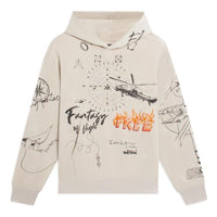 Li-Ning Counterflow Graphic Sweatshirt 'Beige' AWDSH33-2