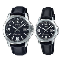 CASIO Female DRESS Japan / South Korea Fashion Quartz Black Analog LTP-V004L-1B