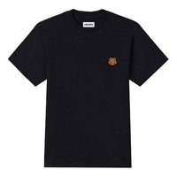 تي شيرت KENZO صغير بنقشة رأس نمر "أسود" FA65TS0034SJ-99