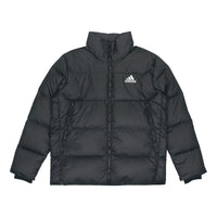 adidas Solid Color Outdoor Sports Stay Warm Down Jacket Black GV5350