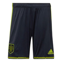 adidas Manchester United 22/23 Third Shorts 'Black Green' HE2980