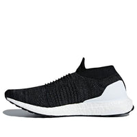 حذاء adidas Ultra Boost بدون أربطة "Core Black White" BB6140