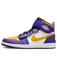 حذاء Air Jordan 1 High FlyEase "Lakers" CQ3835-517