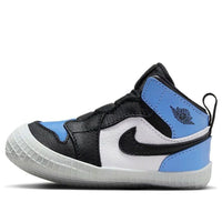 (TD) حذاء Air Jordan 1 Crib Bootie 'UNC Toe' AT3745-400