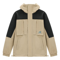 New Balance Windproof Sport Jacket 'Beige Black' AMJ31304-BNN